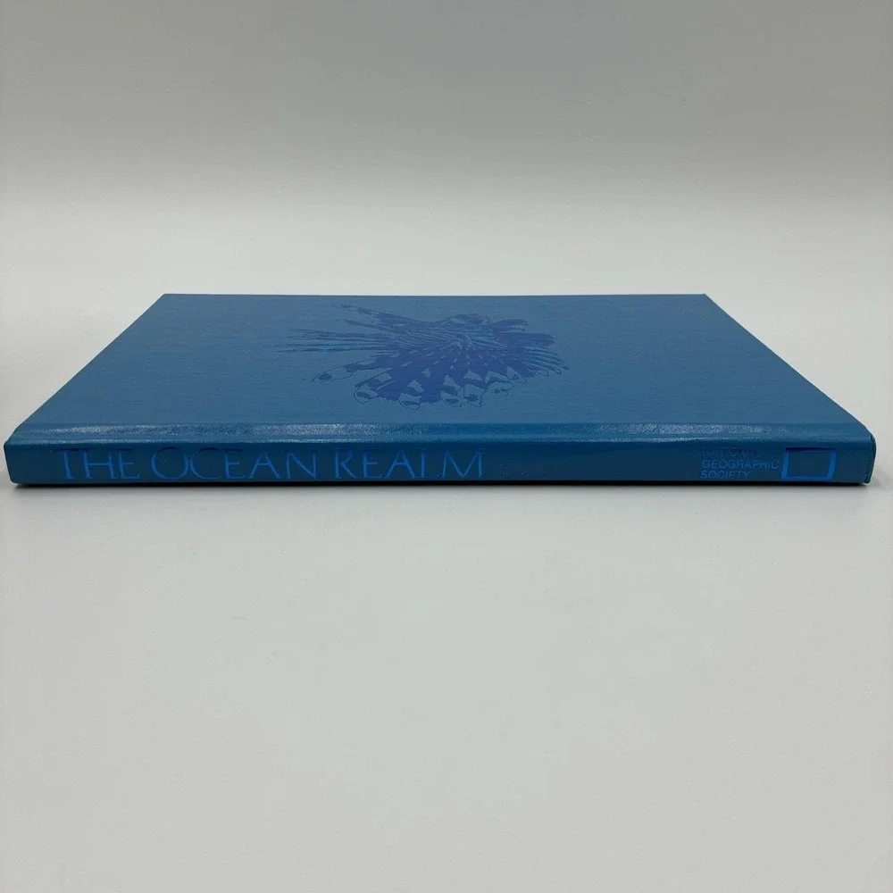 Vintage Book The Ocean Realm 1978 National Geographic Society Hardcover Vintage